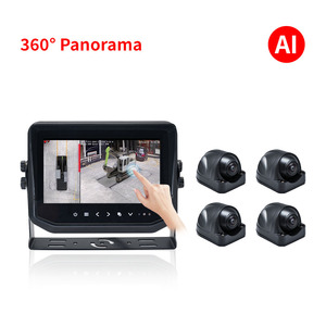 Moniteur étanche, 7 pouces, système de caméra de recul AI à 360 degrés intégré - Product Image 1