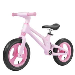 Yürümeye başlayan denge bisiklet oyuncaklar için 2 ila 6 yaşındaki kız erkek ayarlanabilir koltuk ve gidon no-pedalı eğitim bisiklet çocuklar için en iyi hediyeler