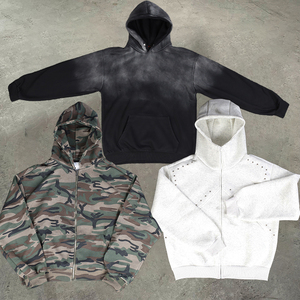 Sudadera con Capucha de Alta Calidad, Estilo Urbano, con Estampado Personalizado, Resistente al Desgaste y a la Decoloración por el Sol, para Hombre - Product Image 2