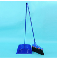 Ventes d'usine ménage balai pelle à poussière ensemble en plastique doux balai nettoyage épaississement ordures balayage pelle ensemble balai
