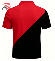 Chemises à manches courtes décontractées d'été imprimées en 3D personnalisées, chemise polo pour hommes avec drapeau de Papouasie-Nouvelle-Guinée, vêtements
