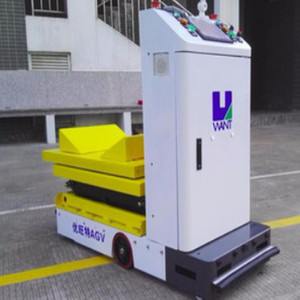 Vehículo de guiado automático con batería, 1,5 toneladas, 1,8 toneladas, 2 toneladas, camiones Robot logísticos, carretilla elevadora AGV en venta, carretilla elevadora, precio de Robot AGV - Product Image 2