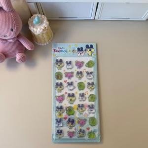 Autocollants solides pour enfants, autocollants 3D en relief, cristal, dessin animé mignon, <span class=keywords><strong>Tamagotchi</strong></span> Star Man, carte décorative - Product Image 3