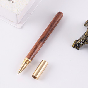 Redwood Signature Sándalo Neutral Metal Latón Retro Regalo Pluma - Product Image 6