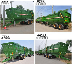 <span class=keywords><strong>Remolque</strong></span> de descarga de tractor en tándem usado para agricultura agrícola - Product Image 5