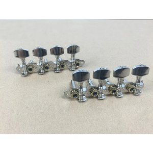 Clavijas de <span class=keywords><strong>Afinación</strong></span> para <span class=keywords><strong>Guitarra</strong></span> Banjo 4R 4L, Clavijero para <span class=keywords><strong>Guitarra</strong></span> de 8 Cuerdas con Botón de Metal - Product Image 6
