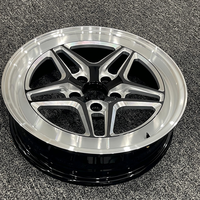 Jantes de course AX 15 17 pouces 5x114.3 Frontrunner Drag Racing, finition noire brillante, 5 trous, jantes personnalisées, jantes de performance pour Honda Odyssey