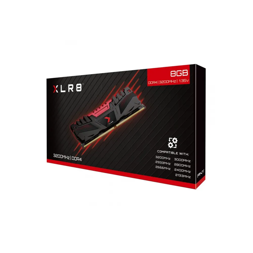 PNY XLR8 RGB 8GB DDR4 3600MHz Gaming Memory MD8GD4360016XRGB