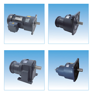 Moteur à induction monophasé à couple élevé avec réducteur horizontal/vertical pour convoyeur et machine d'emballage - Product Image 4