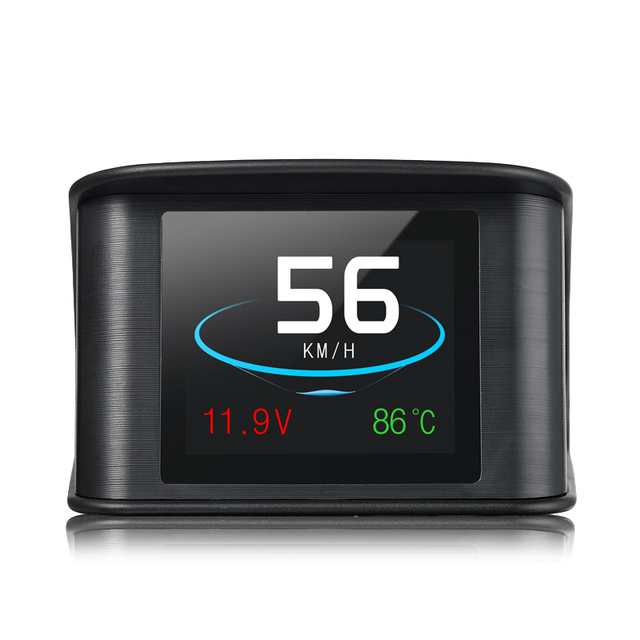OBD 2.2Inch Diagnostic Tool Smart Digital Meter P10 Head up Display Speedometer Speed RPM With 7 Different Functions