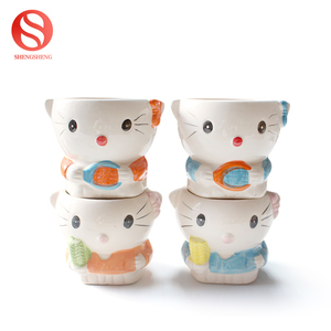Bonjour Kitty dessin animé mignon chat <span class=keywords><strong>pas</strong></span> cher intérieure en céramique pots de <span class=keywords><strong>plantes</strong></span> succulentes - Product Image 6