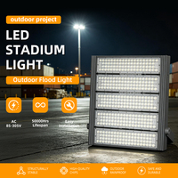 Proveedor OEM, Lámpara LED para Estadios de 800W, 140lm/W, IP66, Impermeable, para Exteriores, Canchas de Fútbol y Estacionamientos