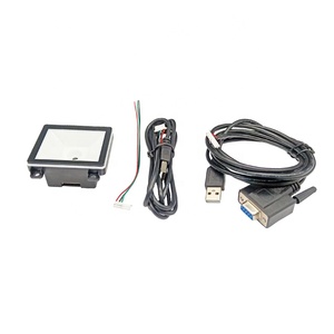 Küresel deklanşör OEM RS232 USB optik otomatik tarama sabit montaj bilet ve Kiosk için 2D barkod tarayıcı modülü - Product Image 6