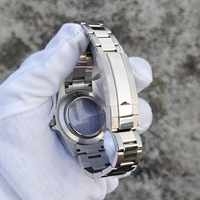 WYGICOO JP-C2406 Diameter 28.5mm 39mm Tahan Air Kaca Safir Baja Tahan Karat 316L Mesin NH36 NH34 NH35 Casing Jam