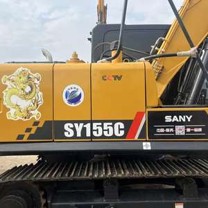 Escavatore Cingolato Usato SANY SY155C da 15 Tonnellate, Originale Cinese, Basso Consumo di Carburante - Product Image 5