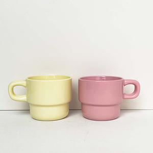 Mug en céramique personnalisé avec poignée, tasse individuelle pour cadeaux d'affaires, origine Zibo, numéro de pièce 7111 - Product Image 2