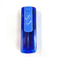 Sello de Bolsillo Flash, Sello Personalizado con Nombre y Firma, Sello Notarial, Sellos de Bolsillo Autoentintables