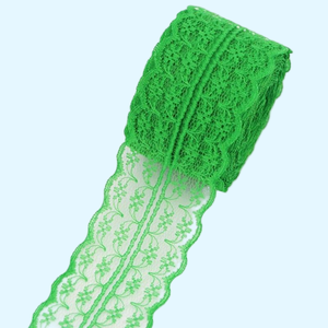 선물 포장, 파티 장식 또는 여성 속옷으로 고품질의 폴리에스터 레이스 메쉬 벨트 선택 판매. - Product Image 5