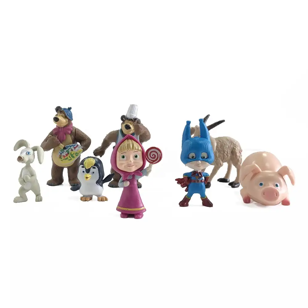 Figures Figure Plastic Animal Figure// Anime Figures Manufacturers Hot Selling Action Doll Toys Anime PVC Collectible Figures Custom OEM ODM Toy Figure Plastic Cartoon Mini Animal Action Figure//