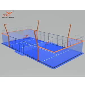Pioneer Manufacturer in China Specialized on Padel Courts Panoramic Paddle Tennis Recruitment of distributors worldwide