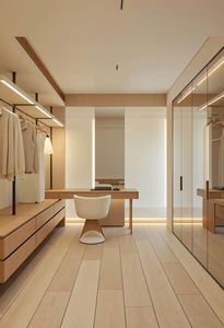 Luxury Solid <b>Wood</b> Customizable Multi-Functional Modern Wardrobe Island Table & <b>TV</b> <b>Cabinet</b> for Kitchen with Space Maximization - Product Image 5