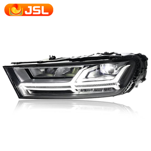 Convient aux phares LED Audi <span class=keywords><strong>Q7</strong></span> 2016-2019 <span class=keywords><strong>Q7</strong></span> Upgrade High Configuration DRL Turn Signal High Beam Angel Eye Projector Lens - Product Image 5