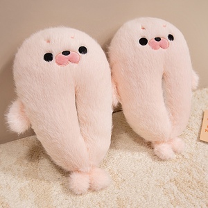 Pantofole Pelose per Interni ed Esterni, Regalo per la Casa, Calde per l'Inverno, per Donne e Uomini, Pantofole in Peluche - Product Image 2