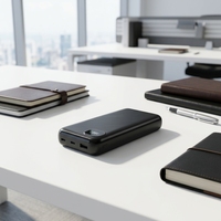Banco de Energía de Carga Rápida de 20000 mAh con Pantalla LED Digital, Batería Externa Portátil con Salida USB C para Teléfono y Reloj