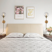 Applique Murale LED Moderne Minimaliste en Fer et Verre - Design Nordique Créatif pour Salon, Chambre, Chevet, Couloir et Allée en Face de Miroir