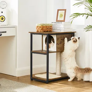 Feandrea 애완 동물 가구 제조업체 디자인 OEM 도매 고양이 나무 고양이 등반 Scratcher 내구성 고양이 타워 트리 하우스