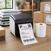 Étiquettes d'expédition autocollantes thermosensibles durables et imperméables 4x6 pouces, étiquettes de prix à code-barres pour l'épicerie et l'industrie (personnalisables)