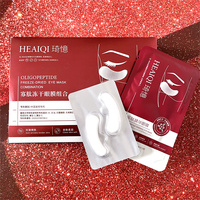 Masque pour les yeux hydratant au collagène oligopeptide soluble lyophilisé au venin de serpent