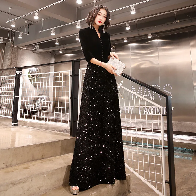 black western prom dress BABARONI BABARONI Lace Black Prom Dresses A-line Sweetheart Ruched With Slit Sweep/Brush Train, Black / US0