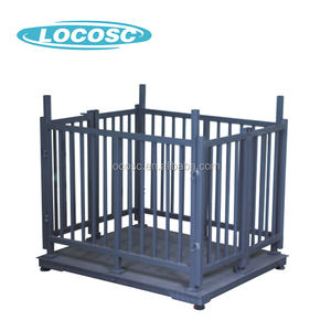 LOCOSC 가축 소 돼지 디지털 라이브 가축 무게 바닥 저울 1000kg - Product Image 1