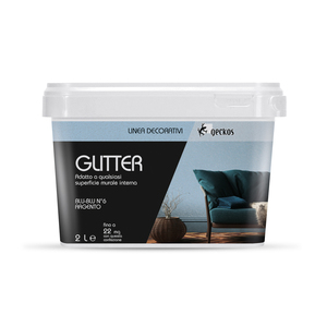 Nhà máy trực tiếp trang trí long lanh argento <span class=keywords><strong>Blu</strong></span> <span class=keywords><strong>Blu</strong></span> N. 6 hoạt động đơn giản xây dựng lớp phủ acrylic sơn tường nội thất - Product Image 1