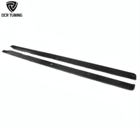 Nouvelles extensions de pare-chocs latéraux en fibre de carbone sèche AC Style G87 pour BMW M2 avec découpes pour attelage de remorquage
