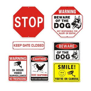 Señal de cruce de animales personalizable de fácil montaje, señal de carretera reflectante de advertencia de animales con forma de diamante - Product Image 4