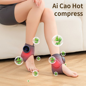 Masajeador de Tobillo Inalámbrico Recargable de Compresión de Aire, Fácil de Usar, con Calor, Alivio de Celulitis, Transpirable, Portátil y Duradero - Product Image 4
