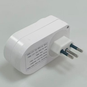 Enchufe Compacto Brasileño de 16A, AC220V, Protector de Voltaje y Corriente Ajustable, 60Hz, Protección para Refrigerador - Product Image 3