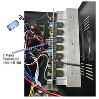 Mélangeur amplifié 8 canaux 8000 Watts Processeur de karaoké Mélangeur de studio Master Mélangeur actif DJ Système audio professionnel Amplificateur audio