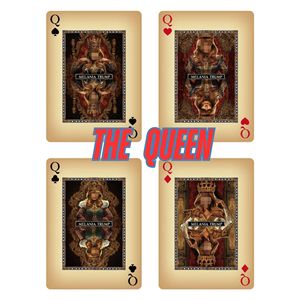 Carte da Poker Personalizzabili <span class=keywords><strong>Zoe</strong></span> Brand USA (in Carta) con Design Bandiera USA, Pronte per la Spedizione Transfrontaliera, per Giochi di Scacchi e Carte - Product Image 3