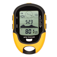 Altimètre GPS multifonction, baromètre, boussole numérique, lampe torche LED, hygromètre, thermomètre, étanche, résistant aux chocs, charge USB, survie