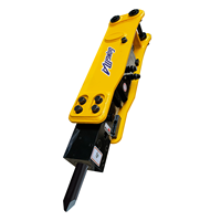Nouvelle qualité personnalisée imprimé Excavator Vibro Marteau Feuille Pile Driver Disjoncteurs hydrauliques