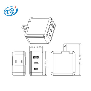 Tốt Nhất Bán 65W Gan Công Nghệ USB-C Nhanh Chóng Sạc Adapter Loại C Sạc Cho Android & iPhone 65Watt Cao Sạc Điện - Product Image 4
