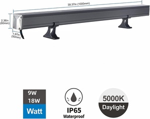 Puente de construcción impermeable IP65 remoto 3000K 6000K arandela de <span class=keywords><strong>pared</strong></span> led solar 6W 9W 12W 18W arandela de <span class=keywords><strong>pared</strong></span> solar - Product Image 2