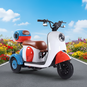 Tricycle électrique léger pour adultes, vélo électrique à 3 roues sûr avec rangement pour mamans, seniors et usage urbain - Product Image 3