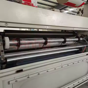 Đầy đủ-tự động Jumbo dọc bánh hamburger giấy gói Kraft vải cuộn máy Tước Rewinder máy Schneider Omron động cơ động cơ - Product Image 3