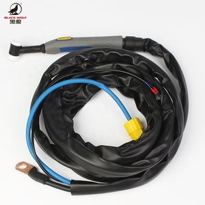 Đen Sói weldcraft làm mát bằng không khí <span class=keywords><strong>Tig</strong></span> Hàn ngọn đuốc wp17 <span class=keywords><strong>WP</strong></span> 17 <span class=keywords><strong>Series</strong></span> cho Argon máy hàn - Product Image 6