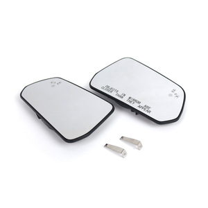 Lente de Espejo Retrovisor para Ford Mustang 2015-2017, Izquierdo y Derecho, con Sensor de Monitoreo de Punto Ciego FP088 - Product Image 1