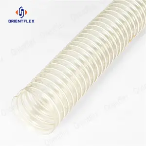 Ống Thu Gom Bụi PVC Trong Suốt Linh Hoạt 4 Inch Phụ Kiện Chế Biến Gỗ